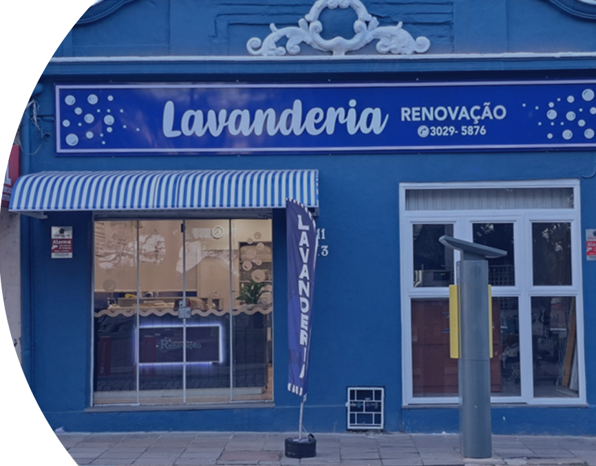 Fachada - Lavanderia Renovação